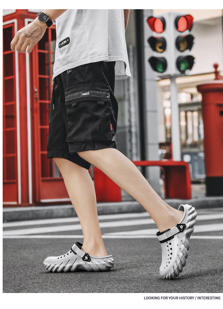 Closed Toe Hollow-out Plus Size Sandals - Bellarte Enchanté Closed Toe Hollow-out Plus Size Sandals